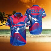 Buffalo Bills Wave Motion Hawaiian Shirt