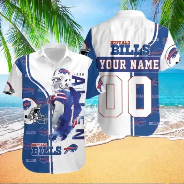 Personalized Buffalo Bills Josh Allen Hawaiian Shirt