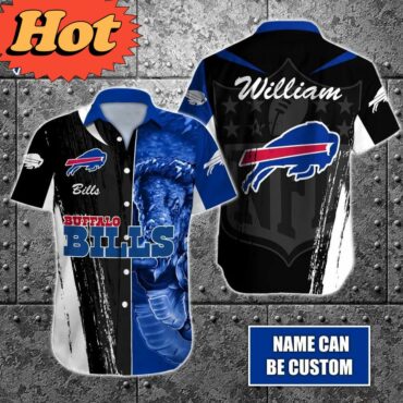 Personalized Buffalo Bills Warrior Spirit Hawaiian Shirt