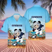 Dallas Cowboys Mickey Beach Hawaiian Shirt