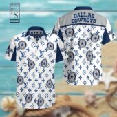 Dallas Cowboys NFL Louis Vuitton Hawaiian Shirt