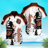 Baltimore Orioles Batting Legend Hawaiian Shirt