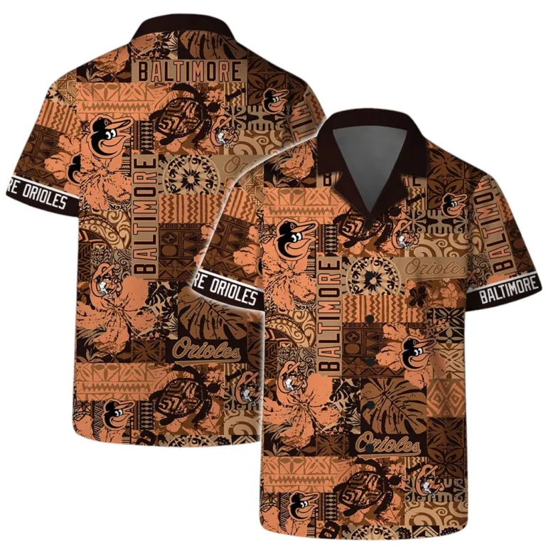 Baltimore Orioles Camden Yard Vintage Hawaiian Shirt