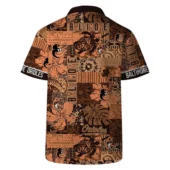 Baltimore Orioles Camden Yard Vintage Hawaiian Shirt Back - TeeAloha