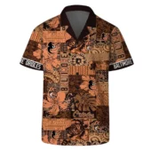 Baltimore Orioles Camden Yard Vintage Hawaiian Shirt Front - TeeAloha