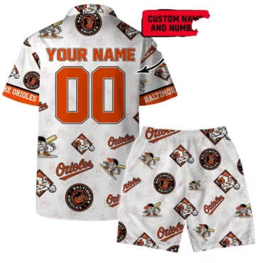 Baltimore Orioles Custom MVP Hawaiian Shirt