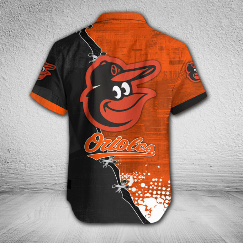 Baltimore Orioles Dynamic Hit Custom Hawaiian Shirt