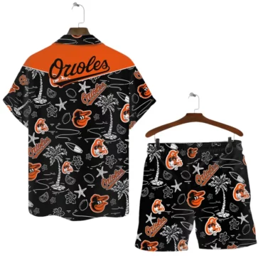 Baltimore Orioles Island Icons Hawaiian Shirt