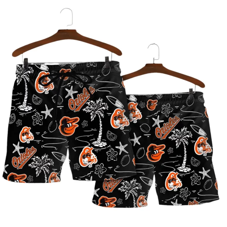 Baltimore Orioles Island Icons Hawaiian Shirt