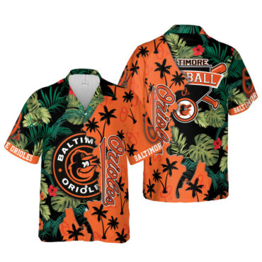 Baltimore Orioles Island Vibe Hawaiian Shirt