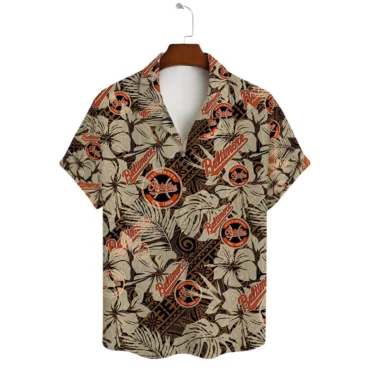 Baltimore Orioles Jungle Fever Hawaiian Shirt