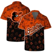 Baltimore Orioles Palm Coast Hawaiian Shirt - TeeAloha