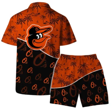 Baltimore Orioles Palm Coast Hawaiian Shirt