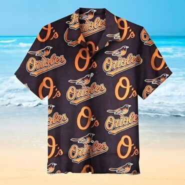 Baltimore Orioles Retro O’s Hawaiian Shirt