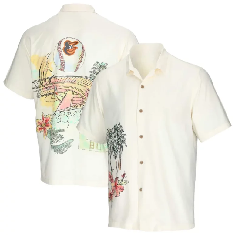 Baltimore Orioles Stadium Breeze Hawaiian Shirt