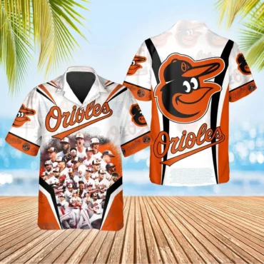 Baltimore Orioles Team Pride Celebration Hawaiian Shirt