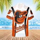 Baltimore Orioles Team Pride Celebration Hawaiian Shirt Back - TeeAloha