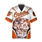 Baltimore Orioles Team Pride Celebration Hawaiian Shirt Front - TeeAloha