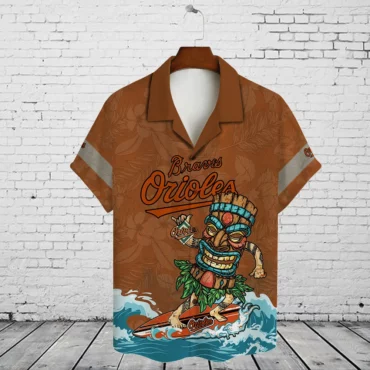 Baltimore Orioles Tiki Vibes Hawaiian Shirt