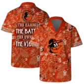 Baltimore Orioles Victory Tropics Hawaiian Shirt - TeeAloha