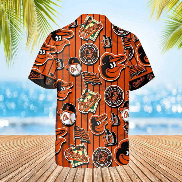 Baltimore Orioles Vintage Charm Hawaiian Shirt