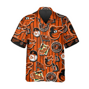 Baltimore Orioles Vintage Charm Hawaiian Shirt