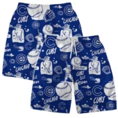 Chicago Cubs Baseball Legends Hawaiian Short - TeeAloha