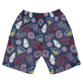 Chicago Cubs Classic Emblem Hawaiian Short Back - TeeAloha