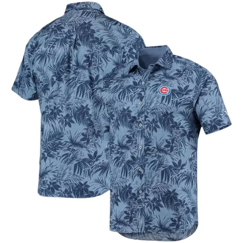 Chicago Cubs Coastal Jungle Hawaiian Shirt