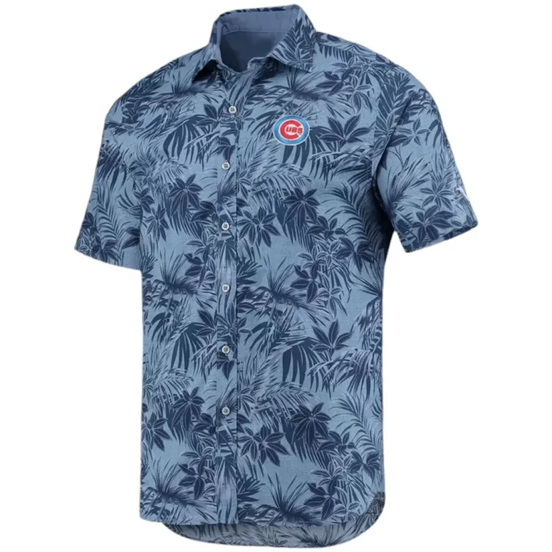 Chicago Cubs Coastal Jungle Hawaiian Shirt