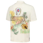 Chicago Cubs Field Of Dreams Retro Hawaiian Shirt Back - TeeAloha