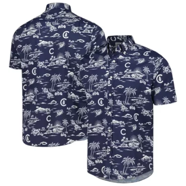 Chicago Cubs Island Escape Hawaiian Shirt