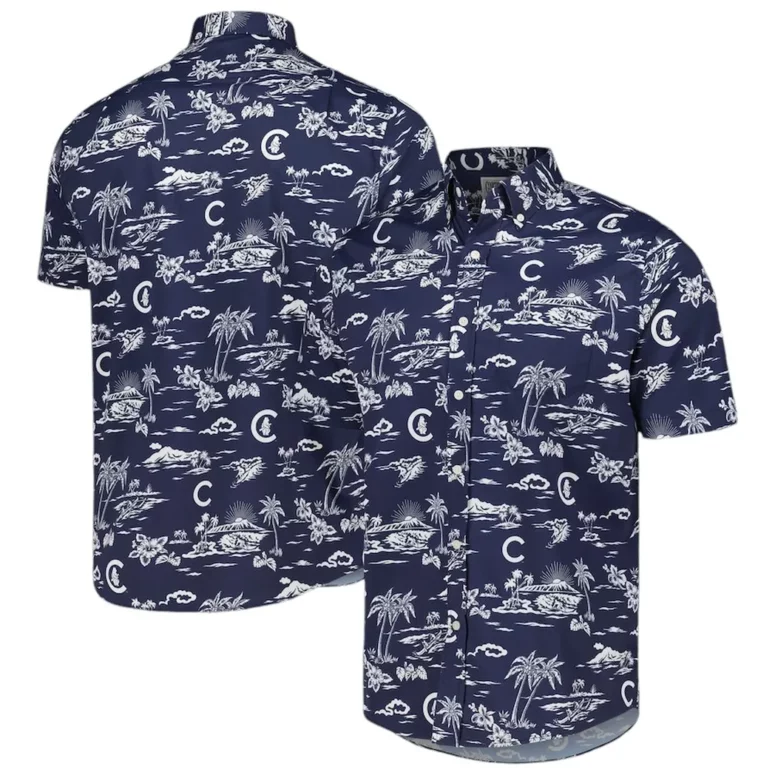 Chicago Cubs Island Escape Hawaiian Shirt