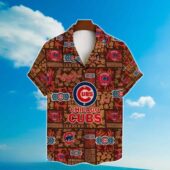 Chicago Cubs Island Heritage Hawaiian Shirt Front - TeeAloha