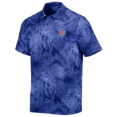 Chicago Cubs Midnight Palms Hawaiian Shirt Front - TeeAloha