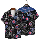 Chicago Cubs Paradise Nights Hawaiian Shirt - TeeAloha