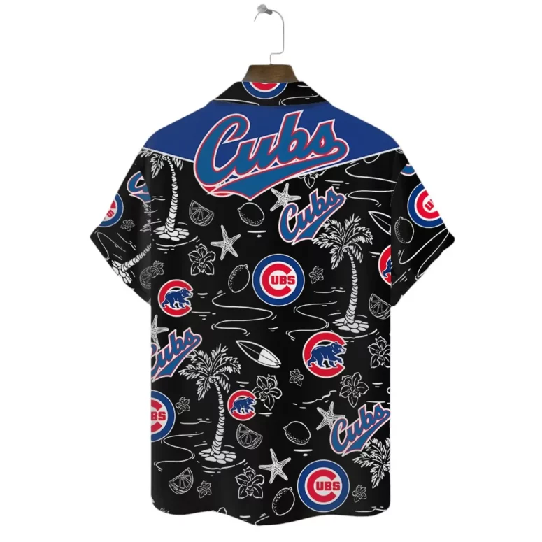 Chicago Cubs Paradise Nights Hawaiian Shirt