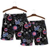 Chicago Cubs Paradise Nights Hawaiian Short - TeeAloha