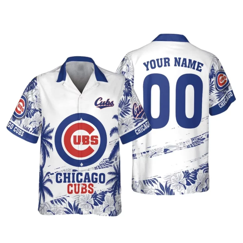 Chicago Cubs Personalized Tropical Vibe Hawaiian Shirt