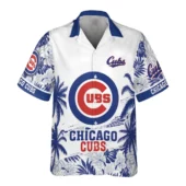 Chicago Cubs Personalized Tropical Vibe Hawaiian Shirt Front - TeeAloha