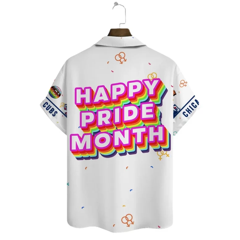 Chicago Cubs Pride Celebration Hawaiian Shirt