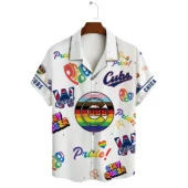 Chicago Cubs Pride Celebration Hawaiian Shirt Front - TeeAloha