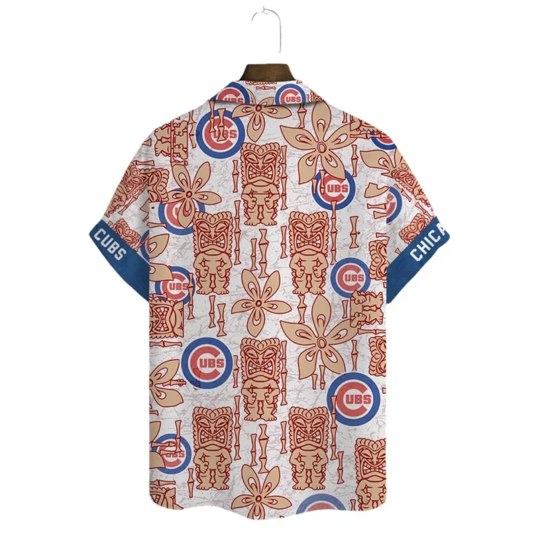 Chicago Cubs Retro Tiki Hawaiian Shirt