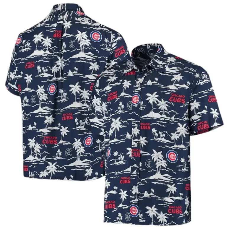 Chicago Cubs Tropic Adventure Hawaiian Shirt