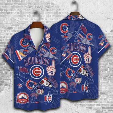 Chicago Cubs Victory Parade Hawaiian Shirt