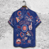 Chicago Cubs Victory Parade Hawaiian Shirt Back - TeeAloha