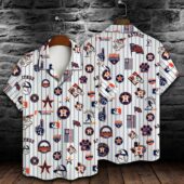 Houston Astros All Star Icons Hawaiian Shirt - TeeAloha