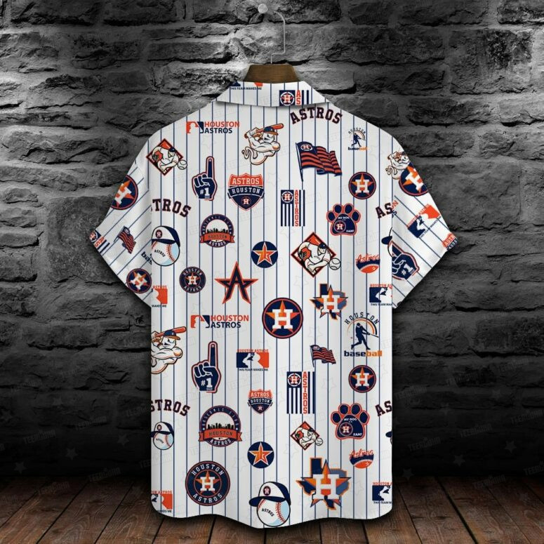 Houston Astros All-Star Icons Hawaiian Shirt