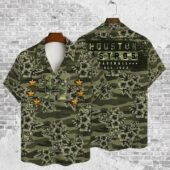 Houston Astros Camo Military Hawaiian Shirt - TeeAloha