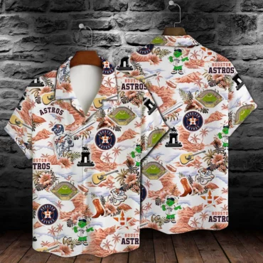 Houston Astros Country Road Hawaiian Shirt